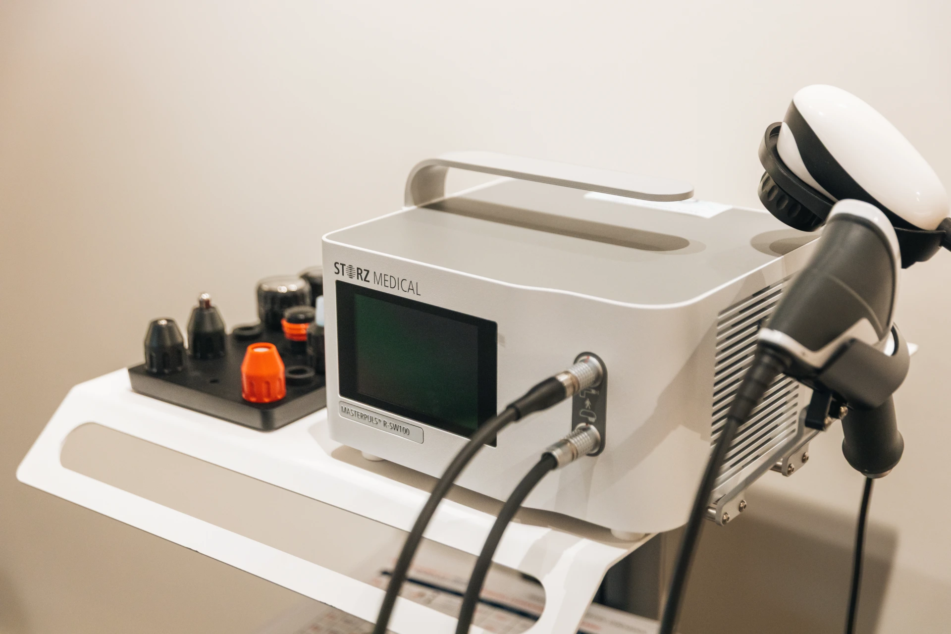 Storz Medical shockwave-apparaat geïnstalleerd in de praktijk